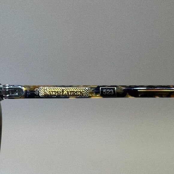 Vintage Polo Ralph Lauren Eyeglasses | Round Plastic | Mod 523 Tortoise | France - Picture 9 of 10